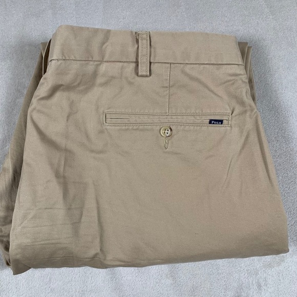 Polo Ralph Lauren Other - Polo Ralph Lauren Chino Pants Mens 42B-30 Tan Stretch Classic Fit Twill Trousers